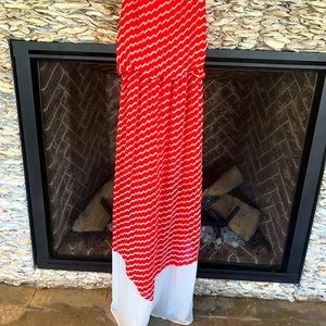 Straps, Long, flowy maxi dress